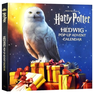 Pop 英文原本进口图书 精装 海德薇立体圣诞日历 Potter Hedwig 礼物圣诞树 Advent 9岁 Harry Calendar 哈利・波特