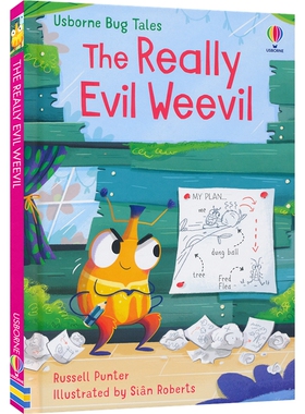 Usborne The Really Evil Weevil 尤斯伯恩 真正邪恶的象鼻虫 全彩桥梁书 幼儿亲子课外阅读  4-7岁 英文原版进口图书