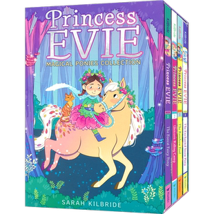 Princess Evie Magical Ponies Collection 埃维公主和她的魔法小马们 奇幻冒险故事 4册盒装 英文课外读物 英文原版进口图书