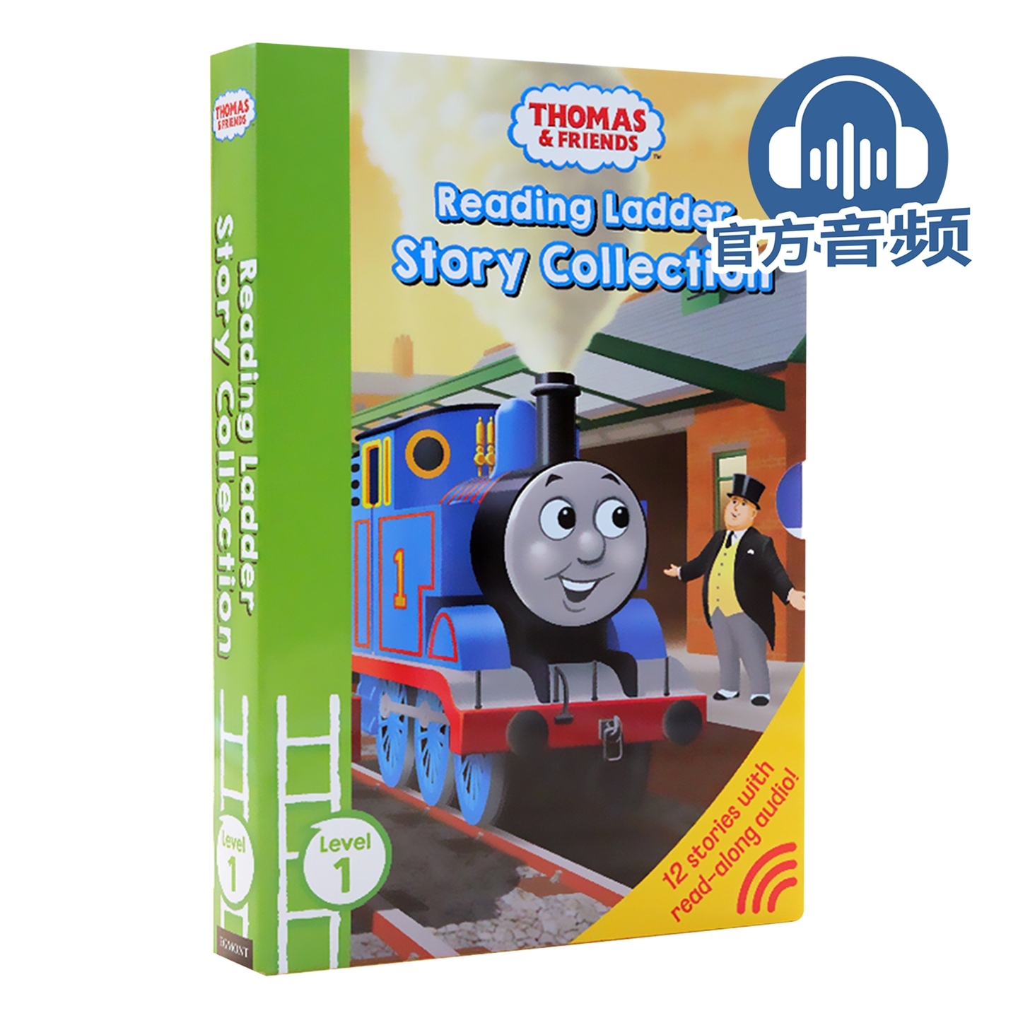 Thomas and Friends Reading Ladder 托马斯英语书分级阅读入门级6册盒装 小火车托马斯和朋友们 扫码听原版音频 英文原版进口绘本