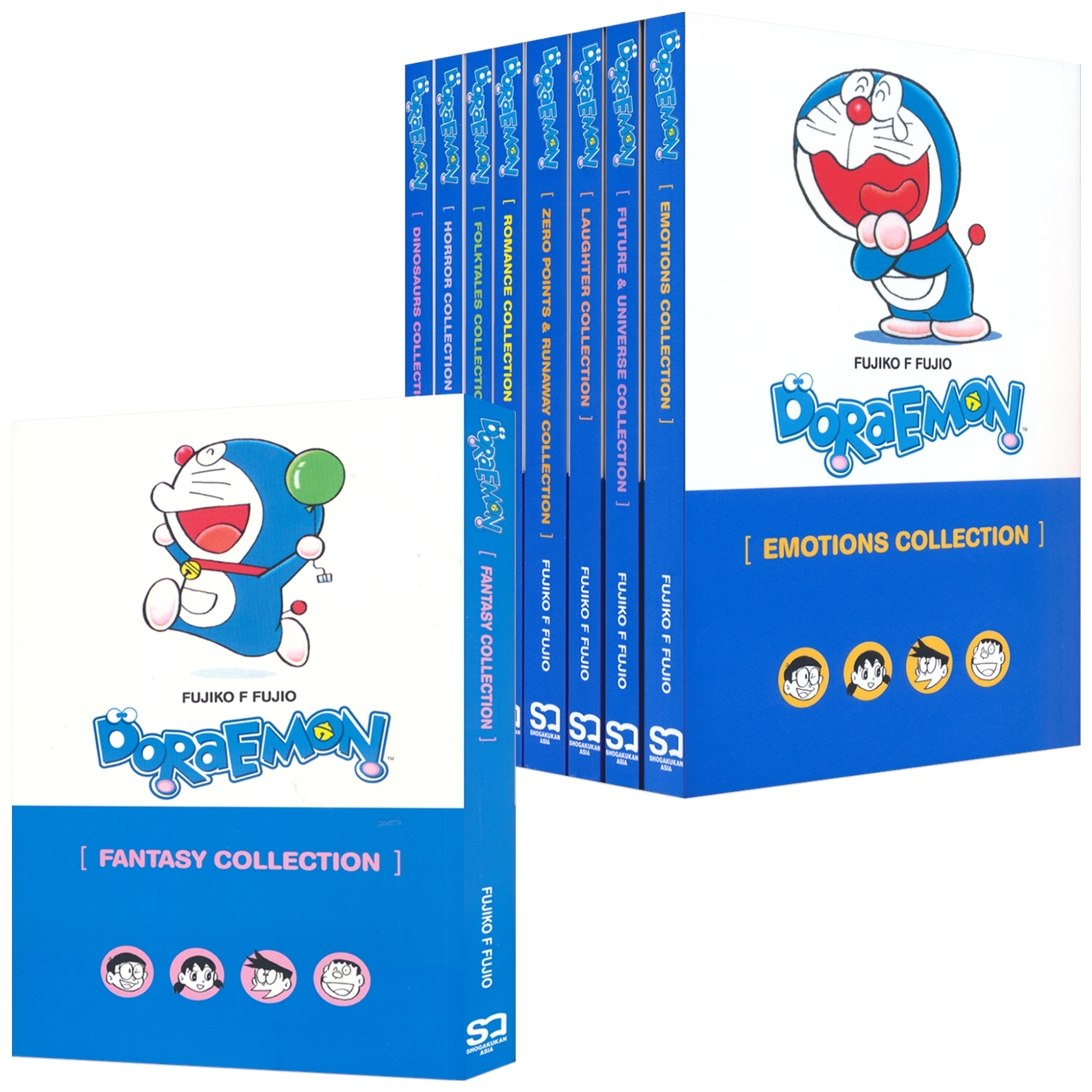 哆啦A梦漫画儿童经典英语漫画书