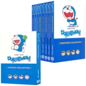 Horror 哆啦A梦漫画9册套装 英语漫画书 Romance Fantasy 儿童经典 英文原版 课外读物 Doraemon Dinosaurs Emotions 进口图书