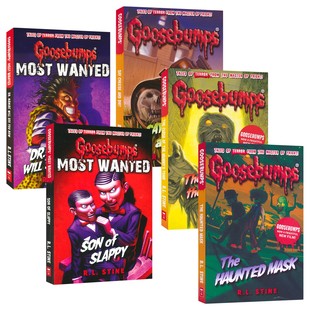 Goosebumps 进口 英文原版 头号通缉系列 自营 Scholastic 惊悚故事小说 Son 儿童章节书 Slappy 课外读物 学乐鸡皮疙瘩系列