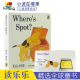 小波在哪里 纸板书翻翻书 睡前故事 Where 幼儿启蒙 Spot 颜色丰富明亮 亲子英语阅读语感培养 英文原版 进口儿童图书