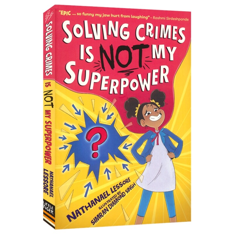 Solving Crimes Is NOT My Superpower 破案不是我的超能力 侦探推理小说 青少年英语课外读物 英文原版进口儿童图书