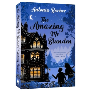 英语章节小说 进口儿童图书 Blunden 时空幽灵客 经典 布兰登先生 神奇 英文原版 The 儿童文学 Amazing