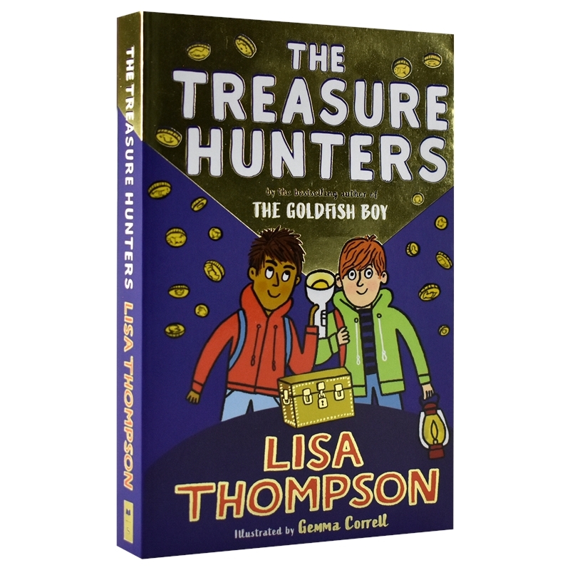 The Treasure Hunters 宝藏猎人 英文章节书 校园成长主题 阅读拓展训练 中小学课外读物 9-12岁 英文原版进口图书