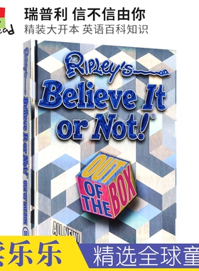 Ripley's Believe It Or Not! 瑞普利 信不信由你 精装大开本 英语百科知识 经典科普 英文原版进口儿童图书