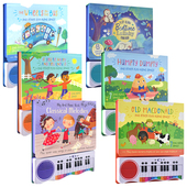 经典 Book Melodies 第一本钢琴书 名曲 Classical 英文原版 儿童音乐启蒙 Piano 我 儿歌童谣琴键发声书 进口图书