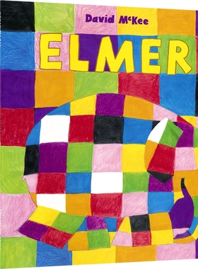 David Mckee Elmer  Stories 花格子大象艾玛 儿童经典绘本 吴敏兰书单 图画故事书 英语早教启蒙 英文原版进口图书