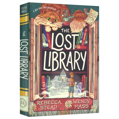 The Lost Library遗失的图书馆纽约时报畅销书纽伯瑞奖得主作品奇幻故事章节小说英文原版进口儿童图书