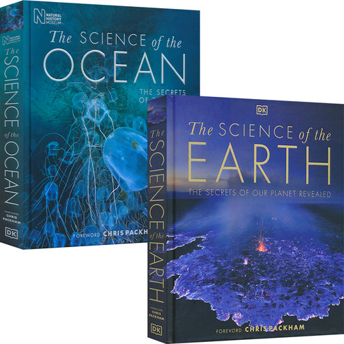 DK The Science of the Ocean Earth 海洋 地球科学 全彩百科 收藏版 少儿科普 精美装帧 中小学课外阅读 自然环境  英文原版进口
