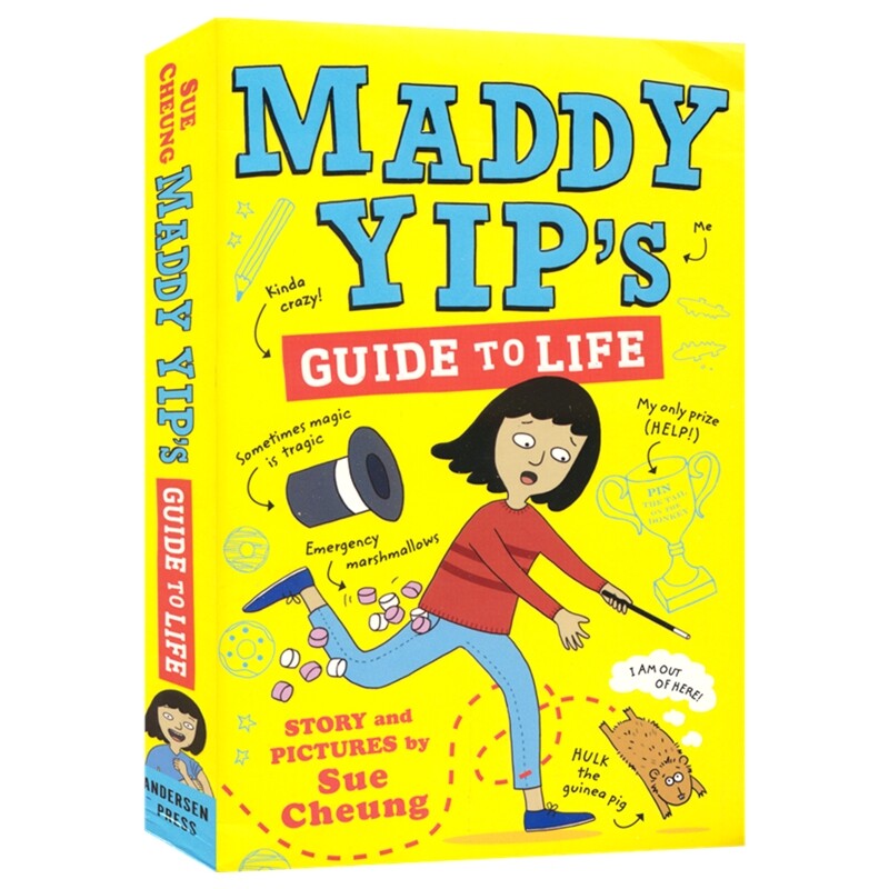 【自营】Maddy Yip's Guide To Life 叶马蒂的生活指南 英国华裔家庭爆笑故事 Sue Cheung 流行幽默小说英语课外读物 英文原版进口