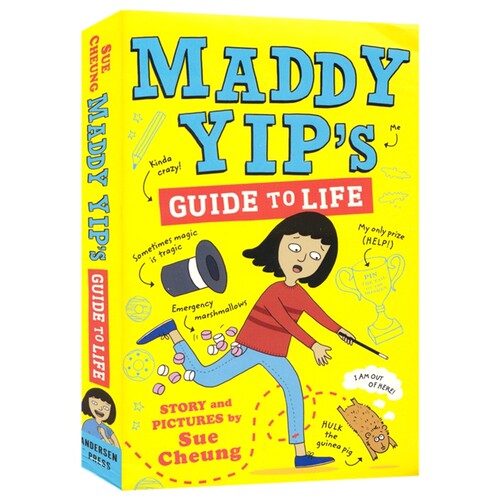 【自营】Maddy Yip's Guide To Life 叶马蒂的生活指南 英国华裔家庭爆笑故事 Sue Cheung 流行幽默小说英语课外读物 英文原版进口