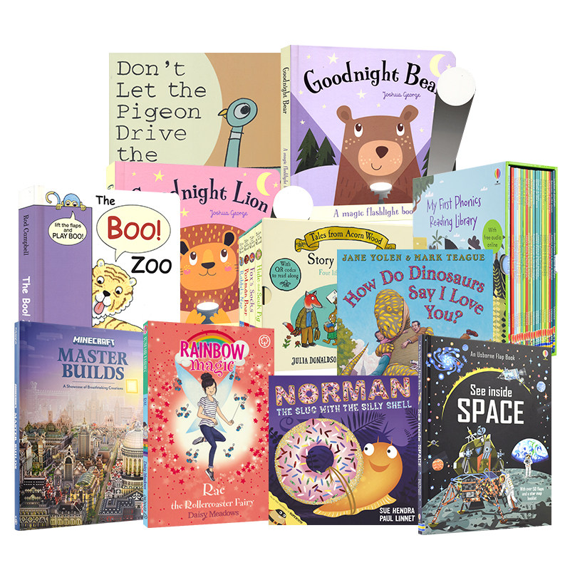 英文原版进口儿童图书 故事绘本 益智活动 情绪管理 小学数学教辅 章节小说 百科常识 亲子读物 早教启蒙认知