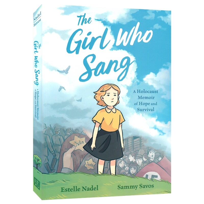 The Girl Who Sang 唱歌的女孩 全彩漫画 图像小说 战争历史故事 人物传记 英文原版进口儿童图书