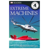 小学课外阅读 桥梁书 拓展阅读 极限机器 英文原版 进口图书 Extreme DK分级阅读 Level 全彩插图 12岁 Machines 4级