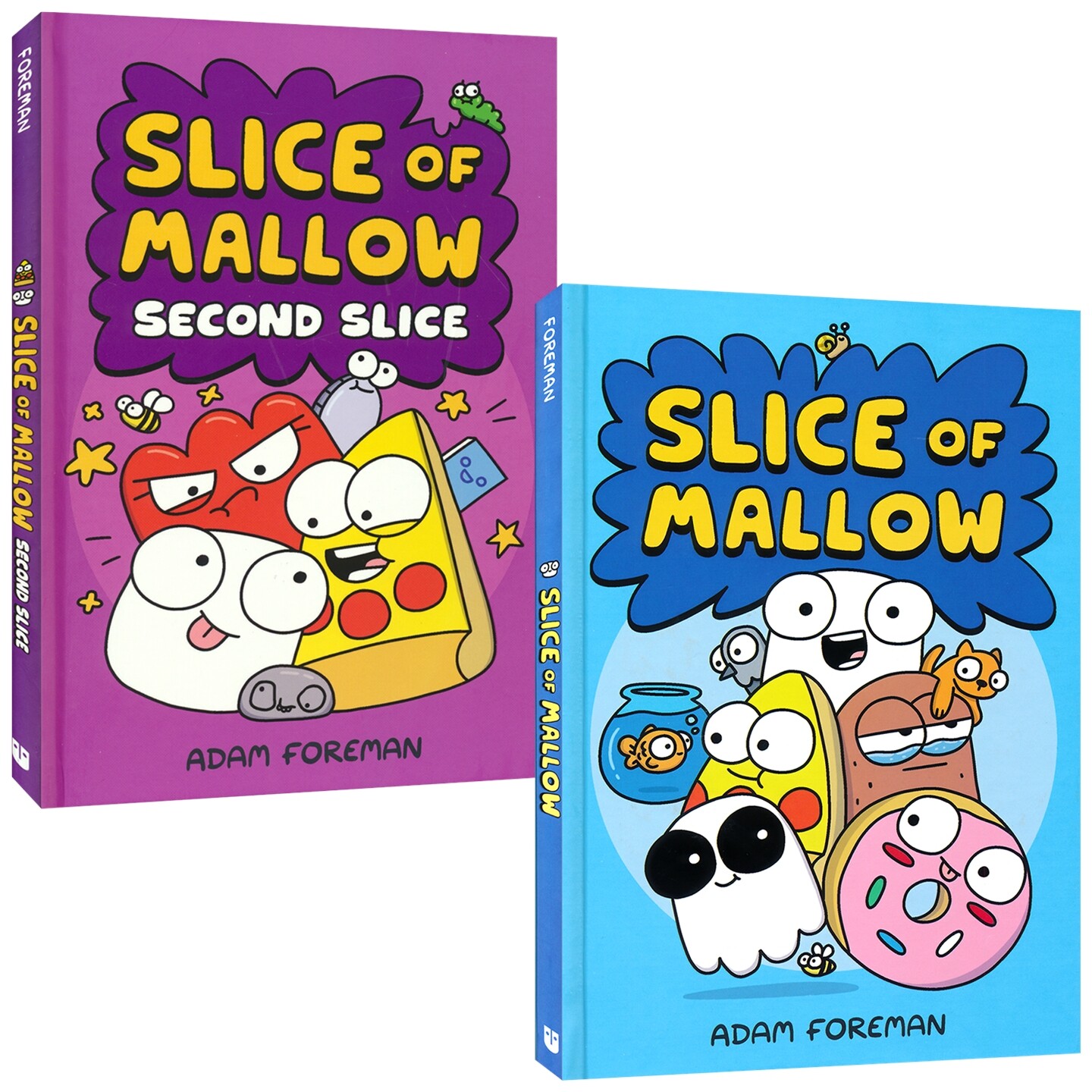 Slice of Mallow 零食兵团大冒险1-2 漫画桥梁书 幽默搞笑 英语课外读物 英文原版进口儿童图书