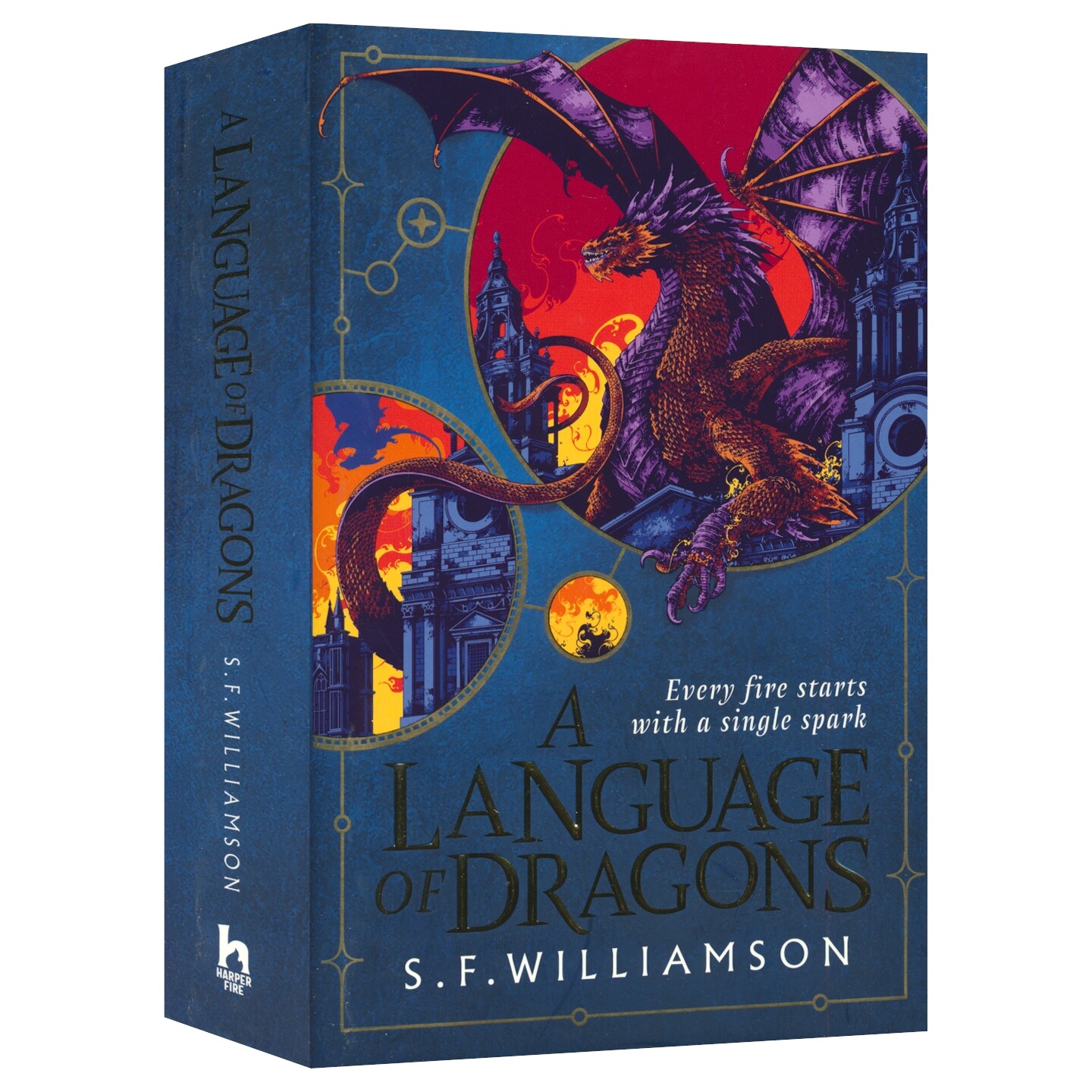 【自营】A Language of Dragons 龙之语言 英文原版章节书 龙语学院 15岁+青少年奇幻浪漫小说 周日泰晤士报畅销书 S.F.Williamson
