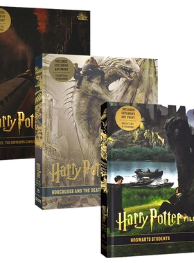 【自营】Harry Potter The Film Vault Volume 2-4 哈利波特电影回顾设定集 哈利波特电影宝库 电影资料馆 英文原版进口图书