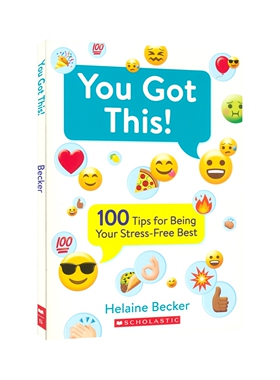 【自营】100 Tips For Being Your Stress Free Best 100条积极的建议 自我管理 社交技能 建立自信心 青少年课外读物 英文原版