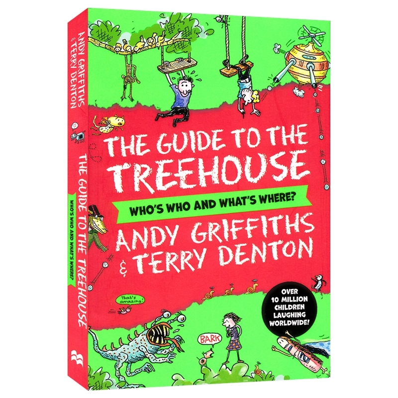 Andy Griffiths The Guide to the Treehouse Who's Who and What's Where 树屋指南 小学英语课外读物 英文原版进口儿童图书