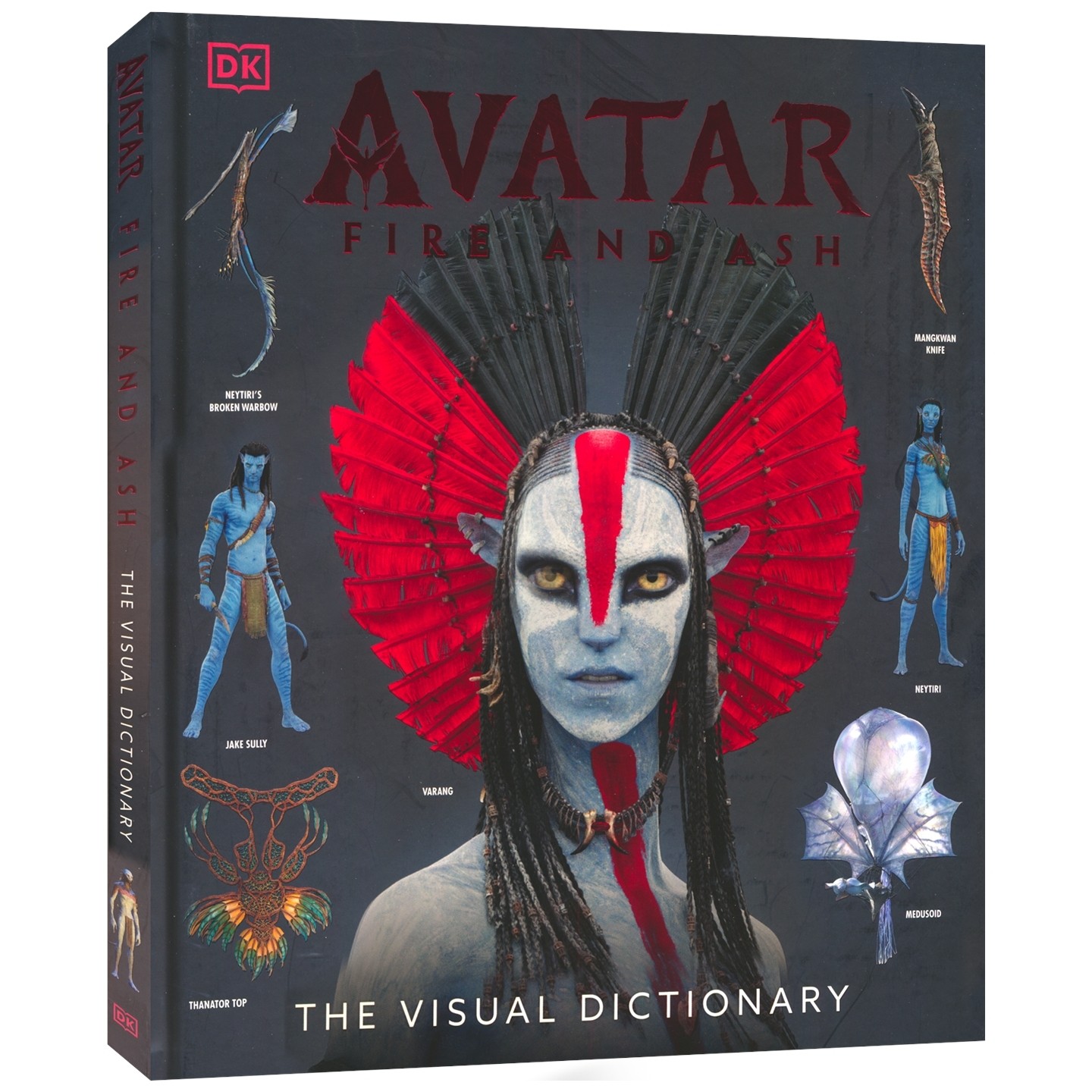【自营】DK Avatar Fire and Ash The Visual Dictionary 阿凡达3火与烬 视觉词典 阿凡达电影周边书 詹姆斯卡梅隆 精装 英文原版