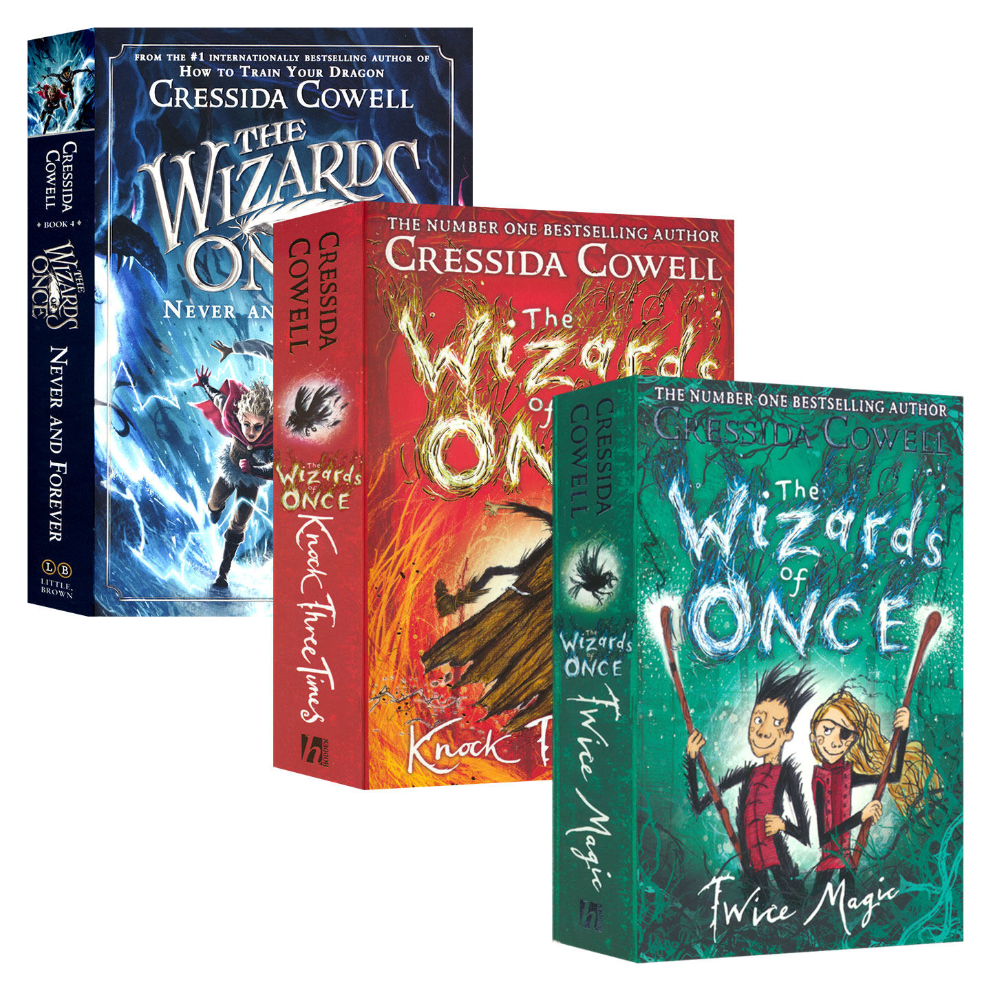The Wizards of Once 魔镜奇谭系列234 Cressida Cowell 奇幻冒险魔法章节小说 青少年英语课外读物 英文原版进口儿童图书,书籍/杂志/报纸,儿童读物原版书,淘宝优惠券,粉丝福利购,淘宝优惠卷
