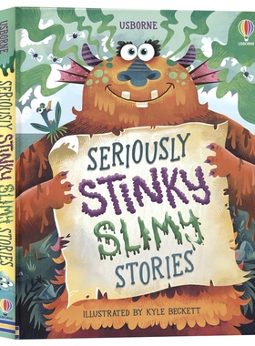 Usborne Seriously Stinky Slimy Stories 臭臭故事书 全彩幽默短篇合集 搞怪经典童话 小学英语课外读物 英文原版进口儿童图书