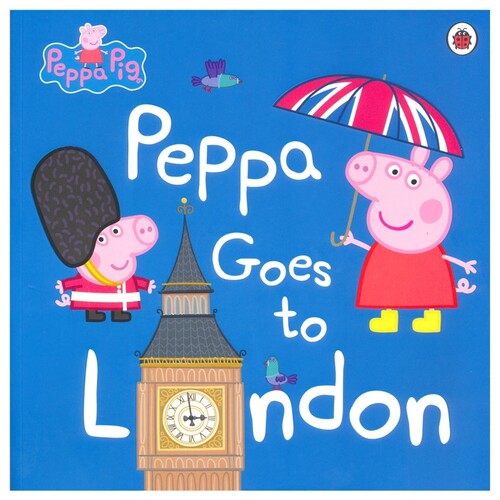 Peppa Goes to London 小猪佩奇粉红猪小妹去伦敦 小猪佩奇 3-6岁儿童 英语故事书 进口英文图书 原版绘本