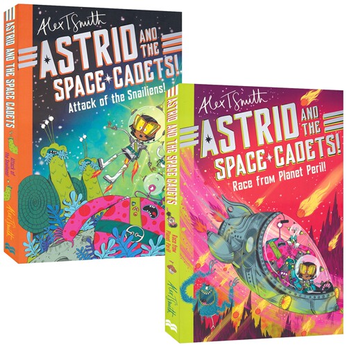 Astrid and the Space Cadets 阿斯特丽德和太空学员系列1-2 桥梁书 初级章节书 青少年英语课外读物 英文原版进口儿童图书