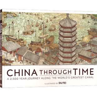 China The Great Wall Through Time 穿越时空的中国 长城 全景式历史绘本 百科科普读物 精装大开本 英文原版进口图书