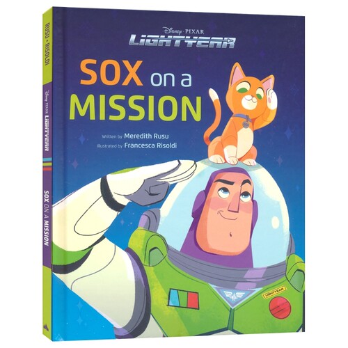 Disney Pixar Lightyear 光年正传 迪士尼电影故事绘本 核心任务 皮克斯 巴斯光年 太空探索冒险图画书 英文原版 Sox on a Mission