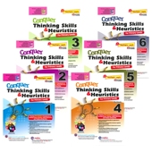 6年级攻克数学系列应用题思维和探索练习册 Conquer Skills Heuristics 6册套装 Thinking 原版 新加坡小学数学教辅教材 SAP