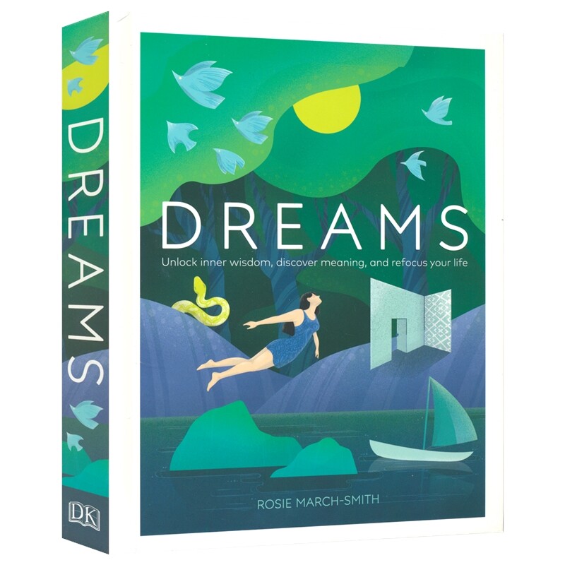 DK Dreams 梦境 DK百科读物 心理学梦境分析 12岁+ 青少年英文课外读物 英文原版进口读物
