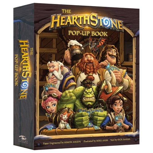 【自营】The Hearthstone Pop-Up Book 炉石传说立体书 卡牌游戏 精装收藏版 暴雪娱乐系列游戏周边 Mike Sass 英文原版进口儿童