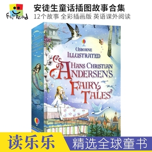 Andersen Christian Illustrated 英文原版 Tales Fairy 安徒生童话插图故事合集12个故事 Usborne 英语课外阅读 进口图书 Hans