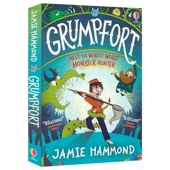 Grumpfort 英文原版 怪物猎人格朗福特 小学生青少年课外读物 Usborne 章节小说 尤斯伯恩英语故事书 黑白插图 进口儿童图书
