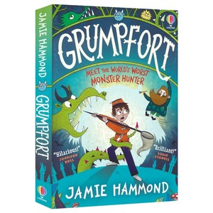 Usborne Grumpfort 怪物猎人格朗福特 尤斯伯恩英语故事书 小学生青少年课外读物 黑白插图 章节小说 英文原版进口儿童图书