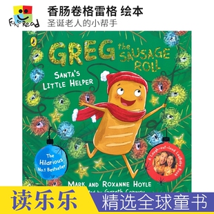 Greg The Sausage Roll Santa's Little Helper 香肠卷格雷格 圣诞老人的小帮手 圣诞幽默故事绘本 图画书 英文原版进口儿童图书