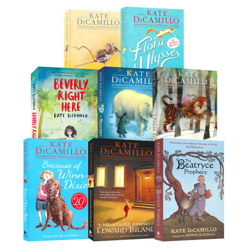 Kate DiCamillo 作品 三度斩获纽伯瑞大奖 纽约时报畅销书作者 章节小说 青少年英语课外读物 儿童文学 英文原版进口图书