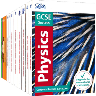 新加坡GCSE总复习模拟测试 初中数学科学物理生物 Letts Gcse Success Complete Revision & Practice 英国GCSE考试复习 英文原版