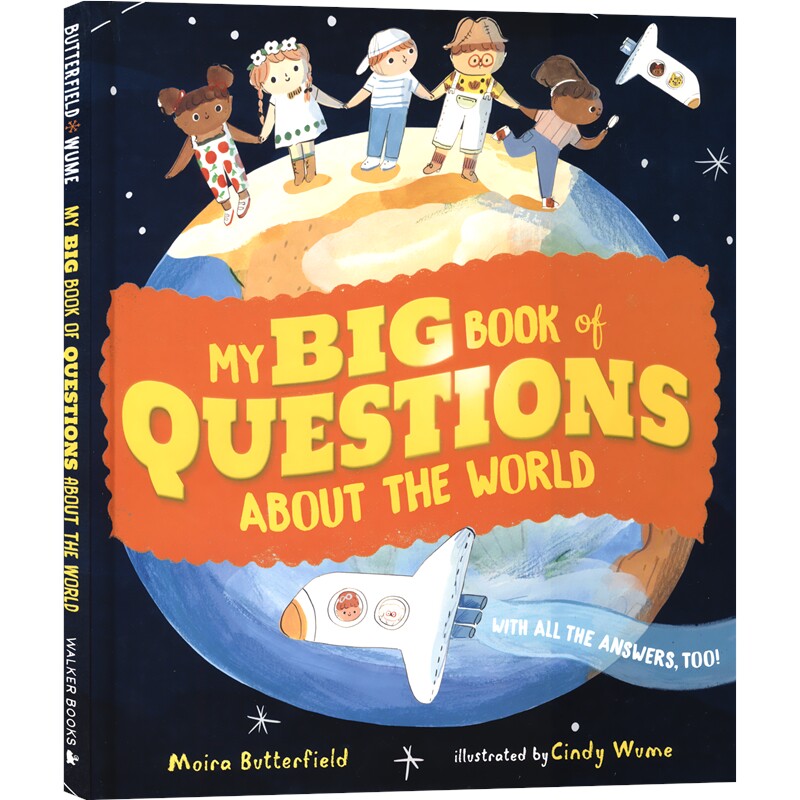 【自营】My Big Book Of Questions About World 关于世界 我的问题之书 精装问答百科 4-8岁 儿童科普读物 英文原版进口图书