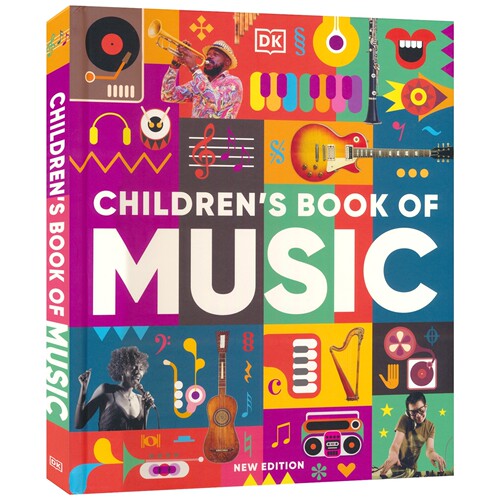 【自营】Childrens Book of Music DK 儿童音乐图解百科(新版) 科普读物 培养儿童音乐素养入门读物 英文原版进口儿童图书