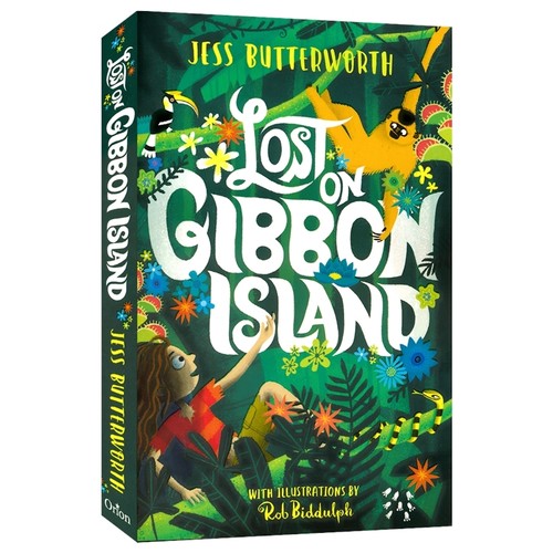 Lost On Gibbon Island 迷失吉本岛 奇幻冒险 荒岛求生 成长故事 英文课外读物 9-12岁 英文原版进口图书