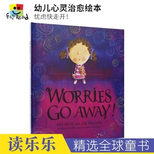 忧虑快走开 进口儿童图书 英文原版 情绪管理 亲子读物 英语故事绘本 幼儿心灵治愈 Away Worries Hachette