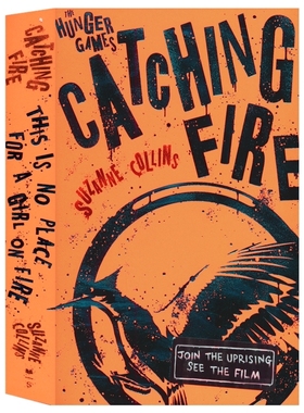 The Hunger Games Catching Fire 饥饿游戏电影原著2 燃烧的女孩 反乌托邦大逃杀小说 英文原版进口图书