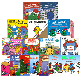 Mr. Men Little Miss 故事绘本 圣诞节 复活节 英语早教启蒙 亲子读物 品行习惯 图画书 英文原版进口儿童图书