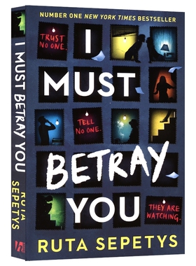 I Must Betray You 我必须背叛你 2023卡内基文学奖短名单 历史章节小说 青少年课外读物 英文原版进口图书