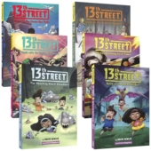 第13街 培养独立自主阅读 初级章节书 奇幻冒险桥梁书 儿童课外英文读物 英文原版 进口图书 10岁 6册套装 Street 13th